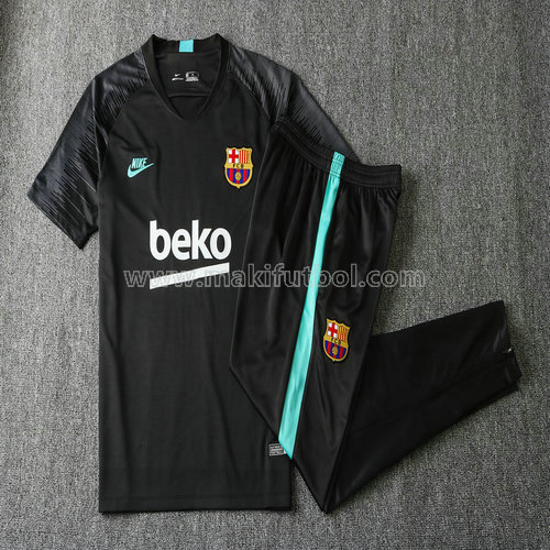 camiseta barcelona polo 2019-2020 negro